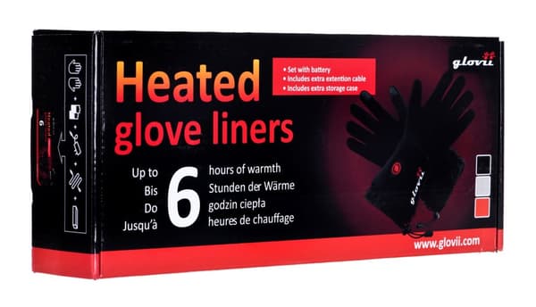 Glovii universal opvarmede handsker sort SM