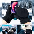 Pikkukuva 4 / 8: INF Sormettomat polar fleecekäsineet / talvi lapaset 2-in-1