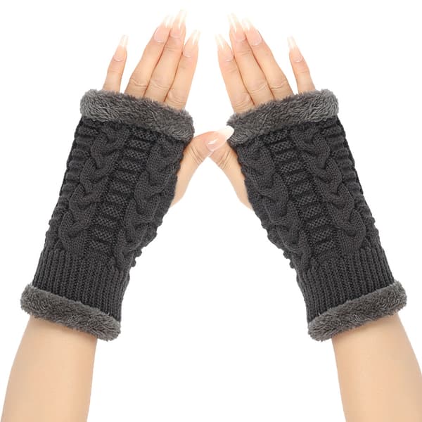 INF Vintervarma stretchiga halvfingerhandskar unisex