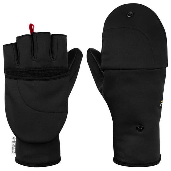 Salewa Käsineet Sesvenna Fold Back Windstopper Musta S Mies