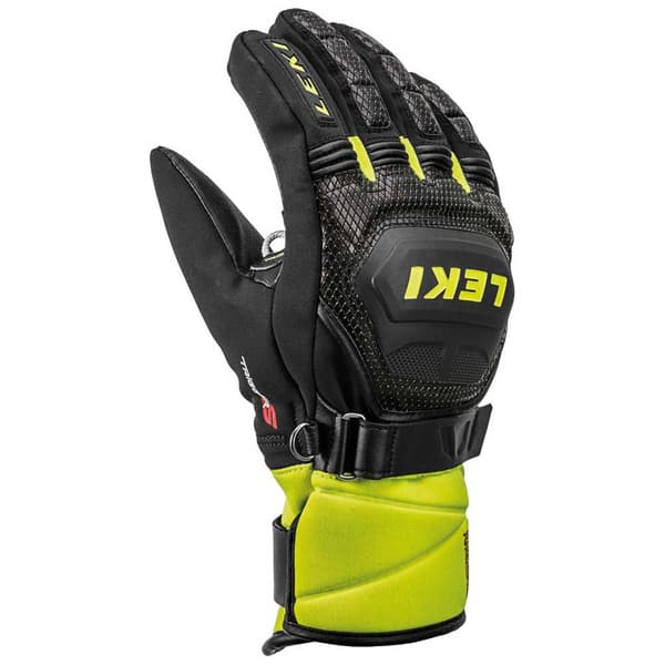 Leki Alpino Käsineet World Cup Race Coach Flex S Goretex Musta 8-9 Years Poika