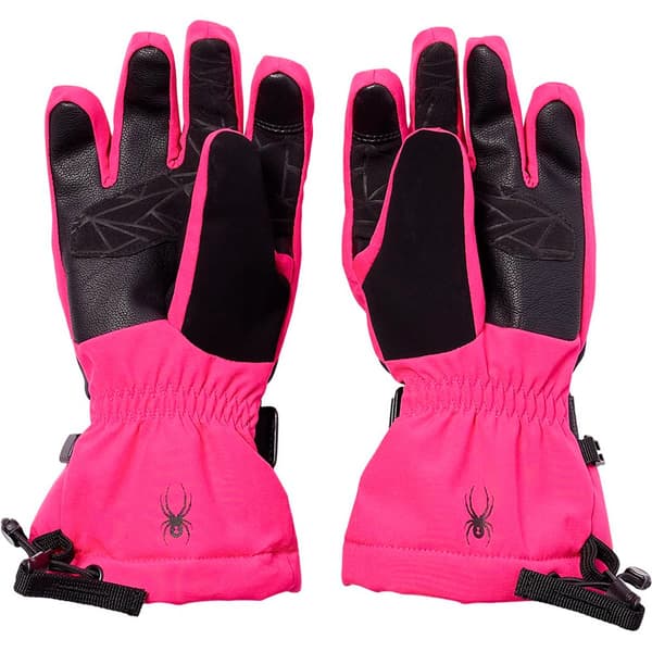 Spyder Flickhandskar Synthesis Ski Rosa XL Pojke