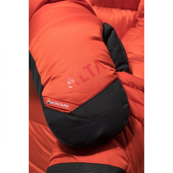 Montane Rukkaset Alpine 850 Down Oranssi S Mies