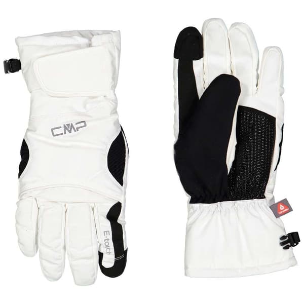 Cmp Handsker Ski 6524810 Hvid,Sort L Kvinde