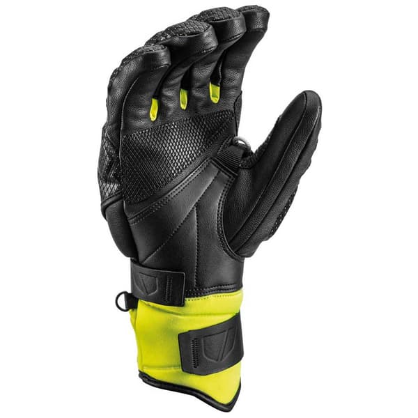 Leki Alpino Käsineet World Cup Race Flex S Speed System Keltainen,Musta 9.5 Mies