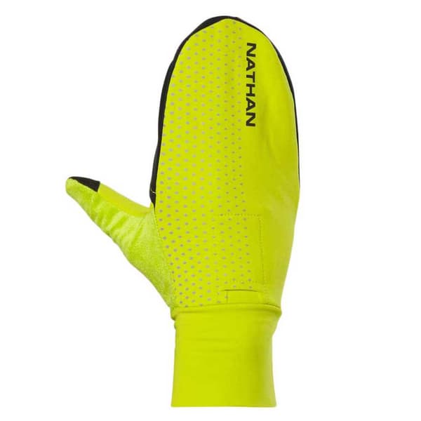 Nathan Käsineet Hypernight Reflective Convertible Mitt Keltainen S Mies