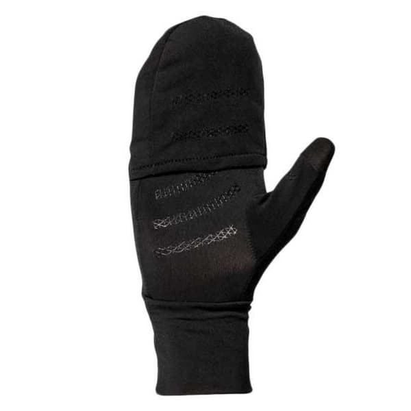 Nathan Käsineet Hypernight Reflective Convertible Mitt Musta L Mies