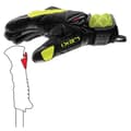 Miniatyrbild 3 av 4: Leki Alpino Juniorhandskar Wcr Venom 3d Grönt,Svart 14-15 Years Pojke