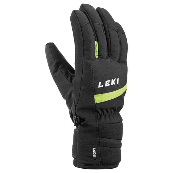 Leki Alpino Handskar Max Junior Svart 12-13 Years Pojke