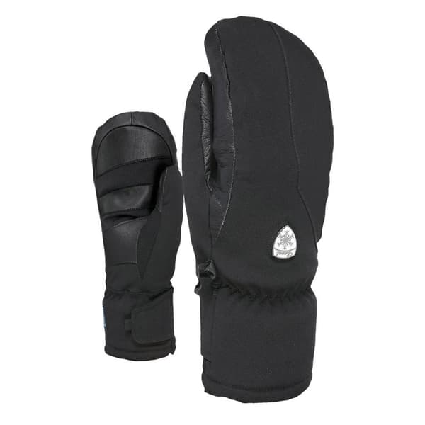 Level Rukkaset Super Radiator Goretex Musta M Nainen
