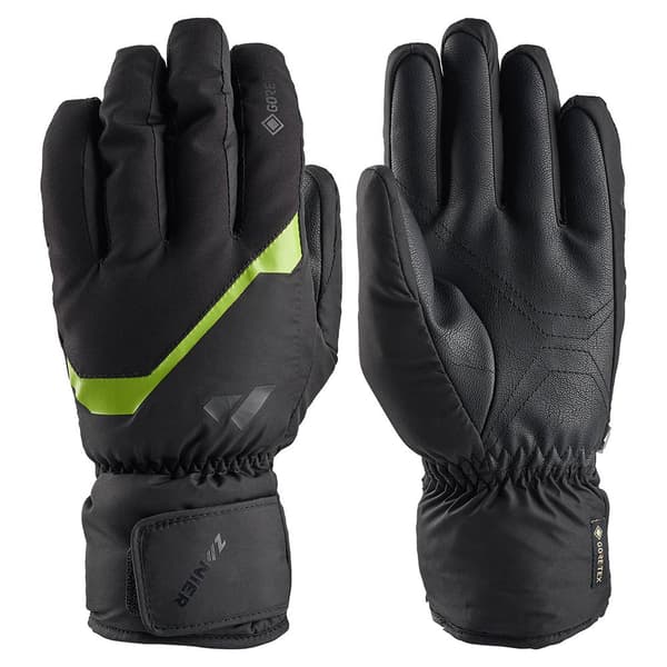 Zanier Junior Handsker Rauris Goretex Sort 5.5 Dreng