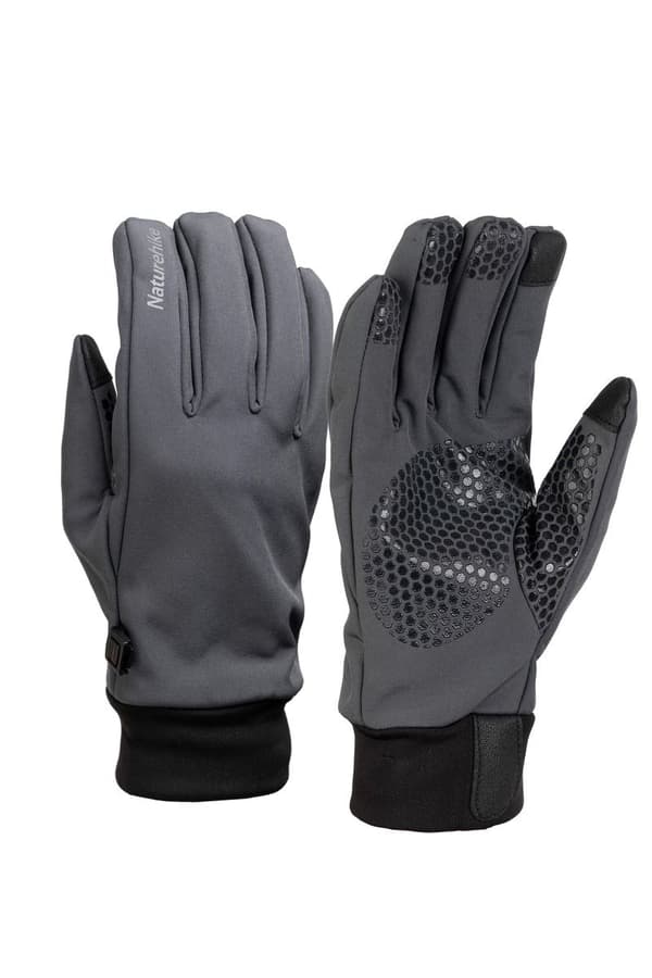 Handskar softshell gl05 nh19s005-t-grå