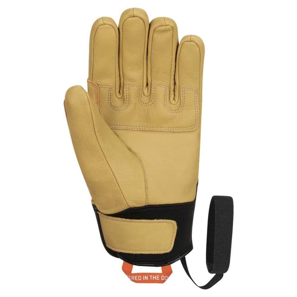 Salewa Handskar Ortles Am Leather Brun,Svart S Man