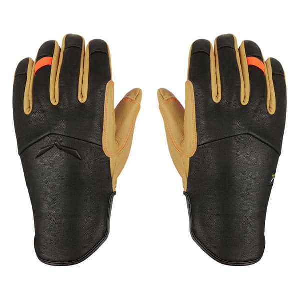 Salewa Handsker Ortles Am Leather Brun,Sort M Mand