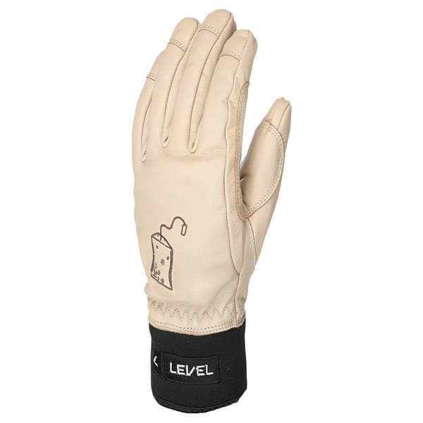 Level Joy Käsineet Beige M Nainen