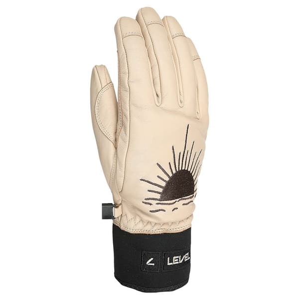 Level Joy Handsker Beige M Kvinde