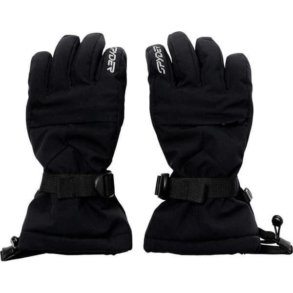 Spyder Synthesis Ski Handsker Sort L Dreng