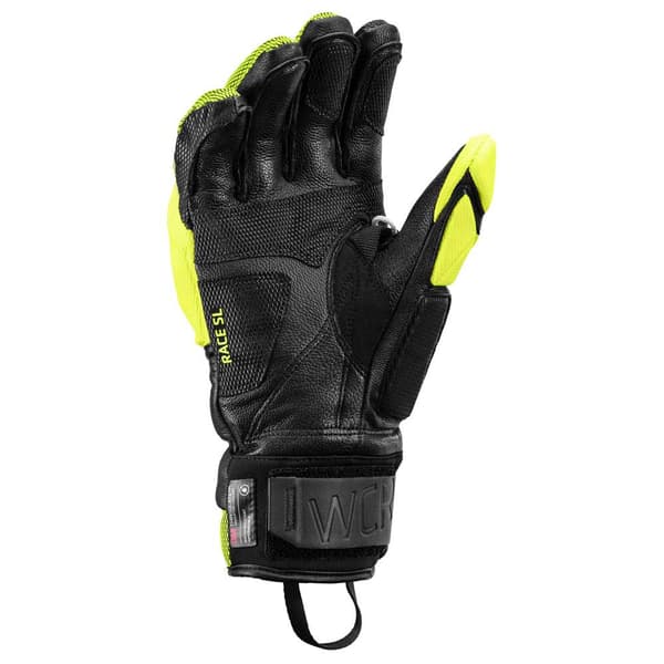 Leki Alpino Wcr Venom Sl 3d Handsker Gul,Sort 6.5 Mand