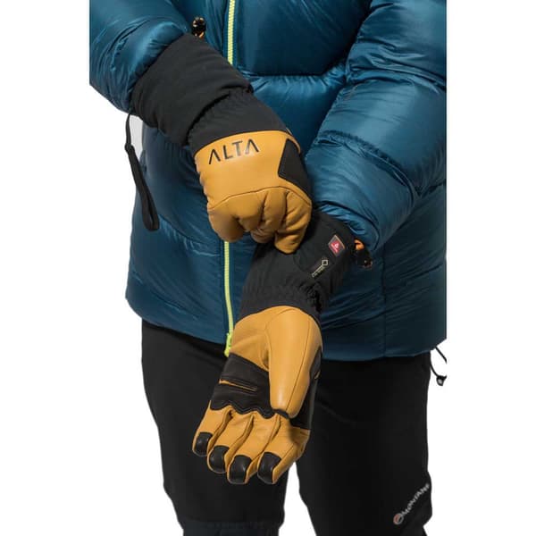 Montane Alpine Mission Goretex Handsker Orange,Sort XL Mand