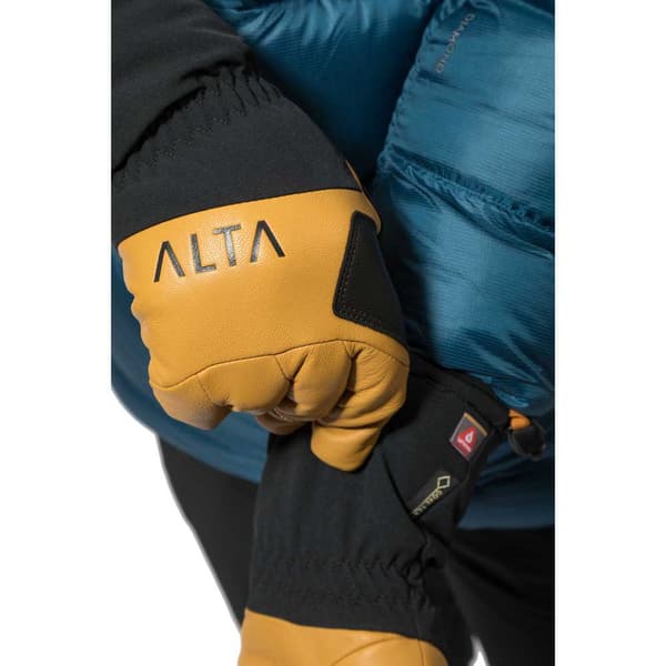Montane Alpine Mission Goretex Handsker Orange,Sort XL Mand
