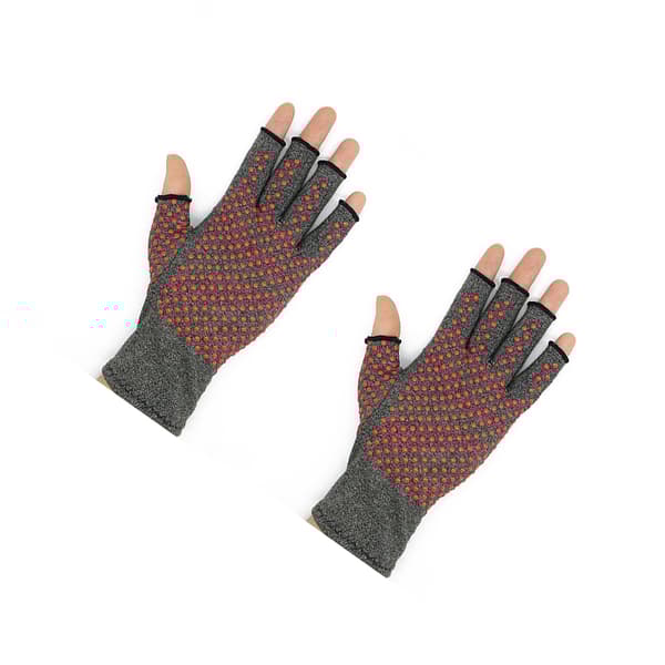INF Arthritis Relief Half Finger Compression Handsker 0