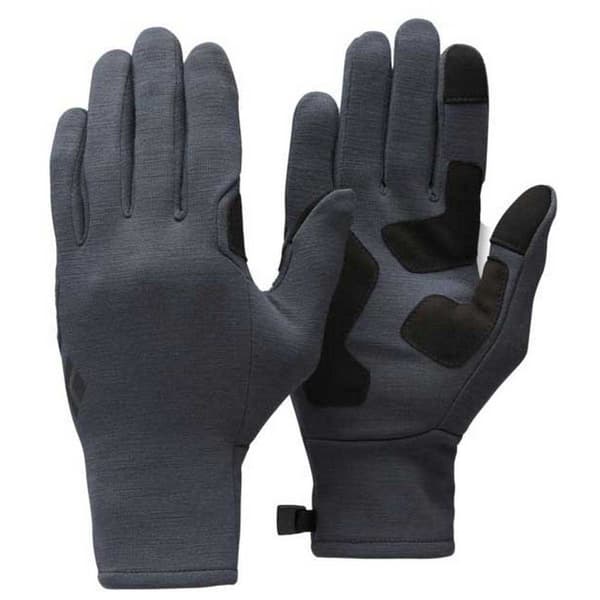 Black Diamond Heavyweight Wool Handskar Grå XL Man