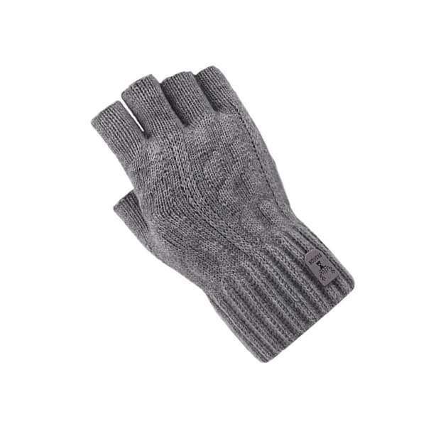 INF Alpaca Blend strikkede fingerløse handsker