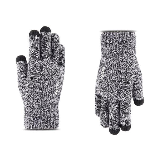INF iWarm Dubbellagers Stickade Handskar