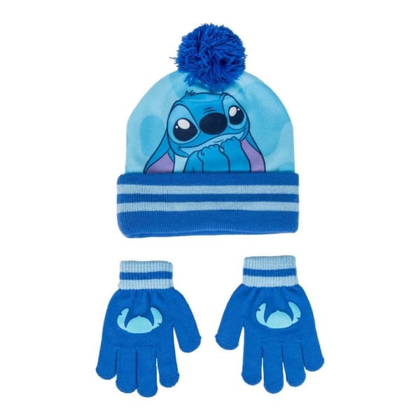 Hat & Vanter Stitch Lyseblå