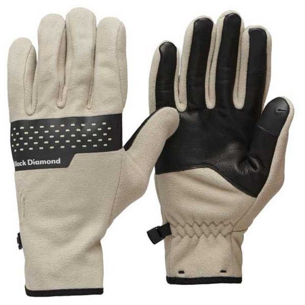 Black Diamond Alpine Fleece Handsker Grå S Mand