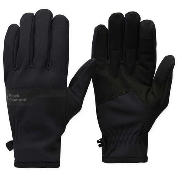 Black Diamond Everyday Softshell Handskar Svart M Man
