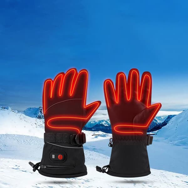INF Uppvärmda handskar för utomhusaktiviteter (En storlek) Gloves (without batteries)