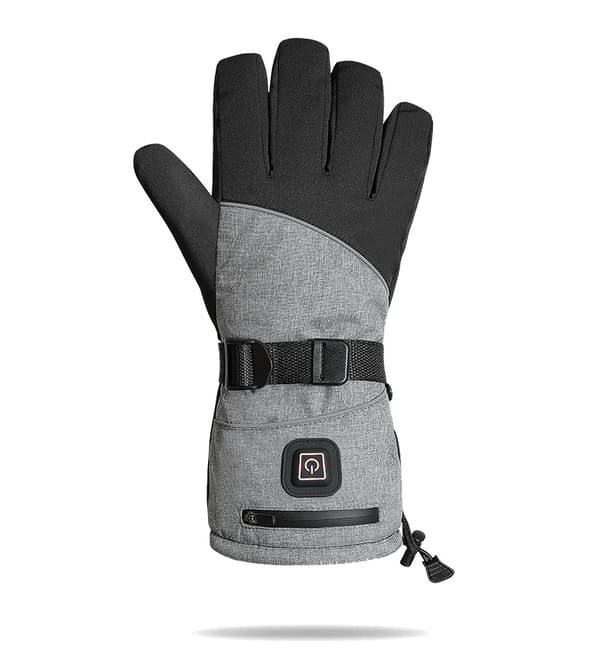 INF Uppvärmda handskar för utomhusaktiviteter (En storlek) Gloves + 4000 mAh battery
