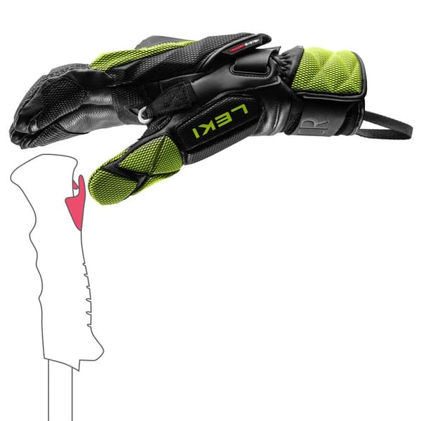 Leki Alpino Vallarta 3d Lapaset  7.0 Nainen