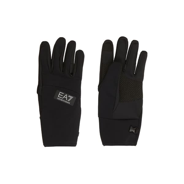 Ea7 Emporio Armani Train Softshell Handsker Sort M Mand