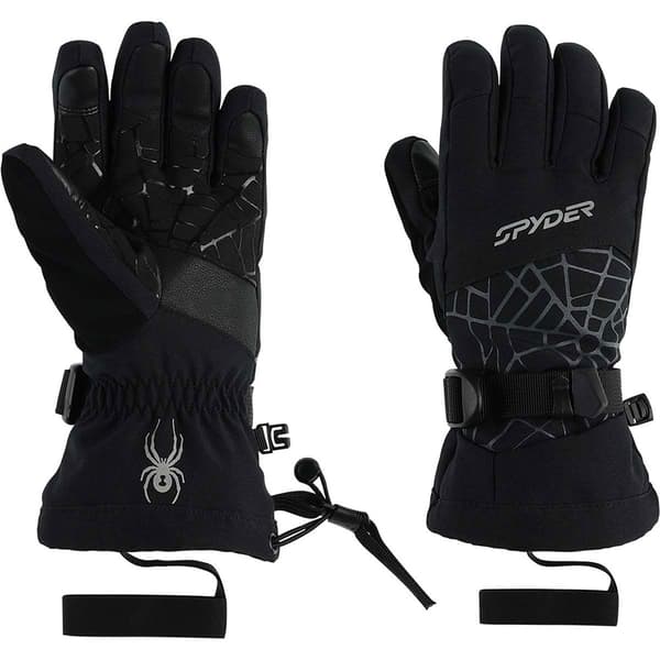 Spyder Overweb Handskar Svart L Pojke