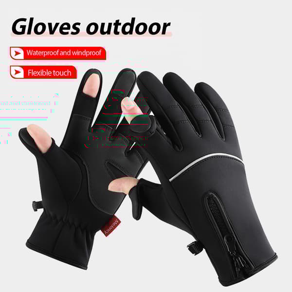 INF Udendørs Anti-Slip Plus Velvet Varme Og Kulde Beskyttelse Touch Screen Handsker