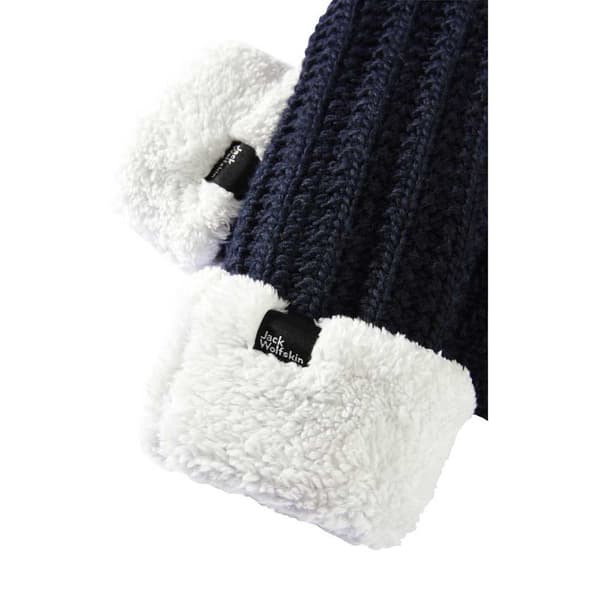 Jack Wolfskin Highloft Knit Vantar Blå S Kvinna