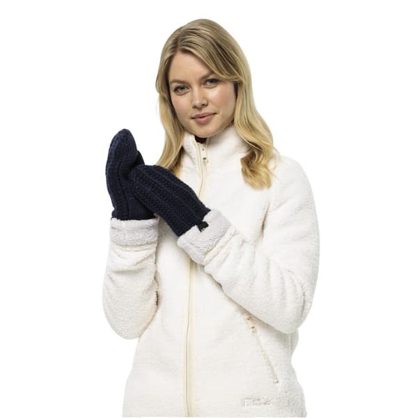 Jack Wolfskin Highloft Knit Vantar Blå S Kvinna