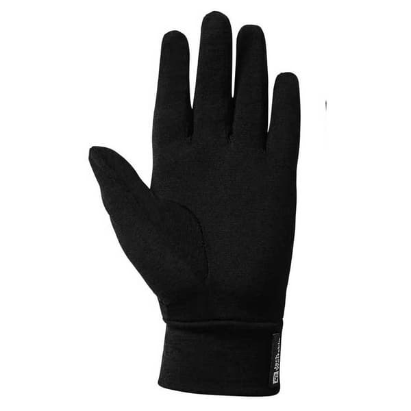 Jack Wolfskin Merino Handsker Sort M Mand