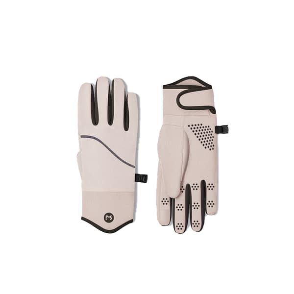 INF Fortryllende handsker - Varme Deerskin Touchscreen-handsker Hvid