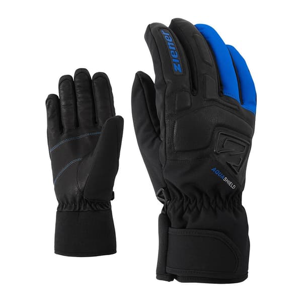 Ziener Glyxus As Handsker Sort 8 Mand