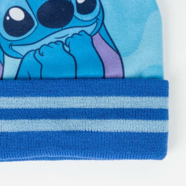 Mössor och handskar Stitch Ljusblå