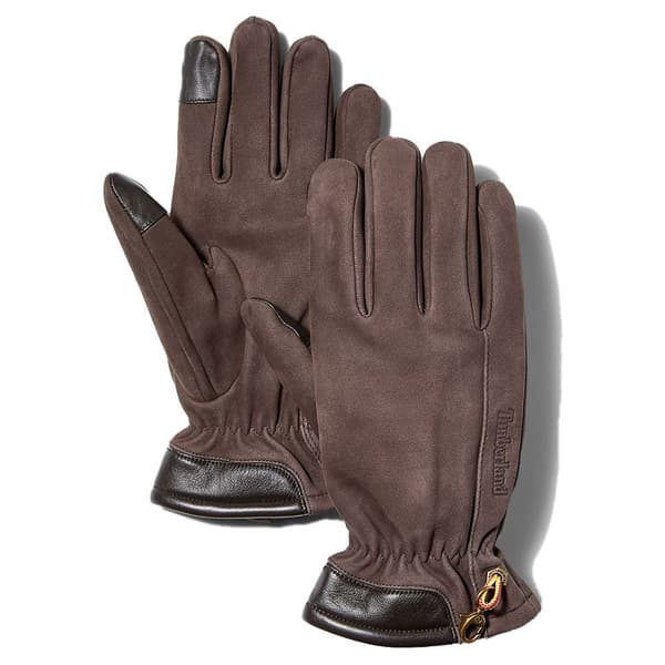 Timberland Nubuck Touch Tips Handsker Brun M Mand