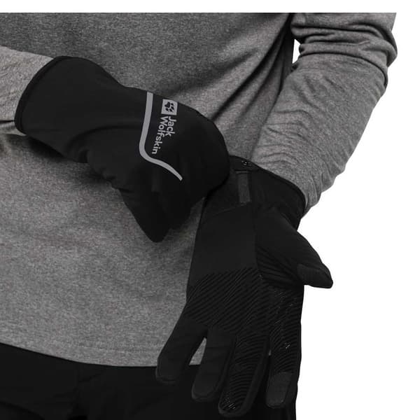 Jack Wolfskin Morobbia Light Handskar Svart XS Man