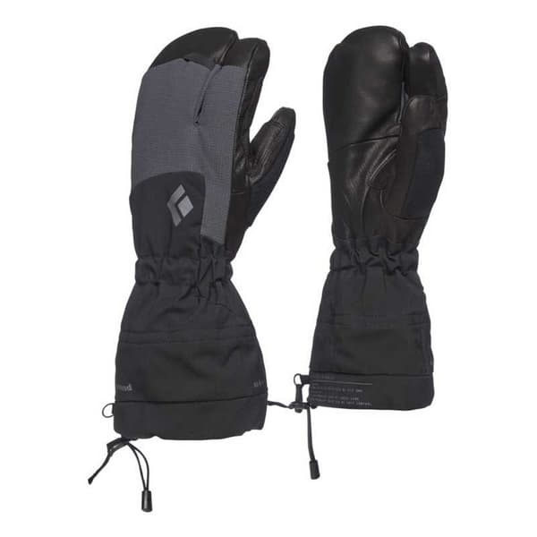 Black Diamond Soloist Finger Lapaset Musta S Mies
