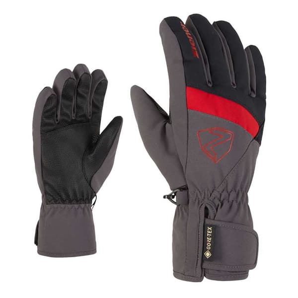 Ziener Leif Goretex Handsker Grå 9 Years Dreng