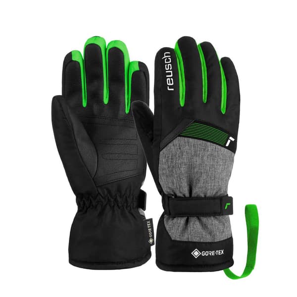 Reusch Flash Goretex Käsineet Musta,Harmaa 4.5 Poika