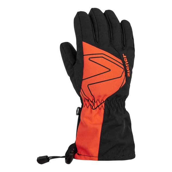 Ziener Laval As Handskar Orange 4 Pojke