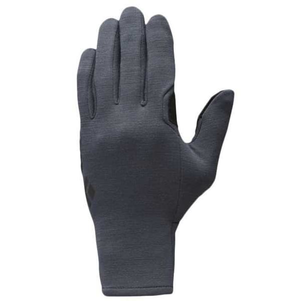 Black Diamond Heavyweight Wool Handskar Grå S Man